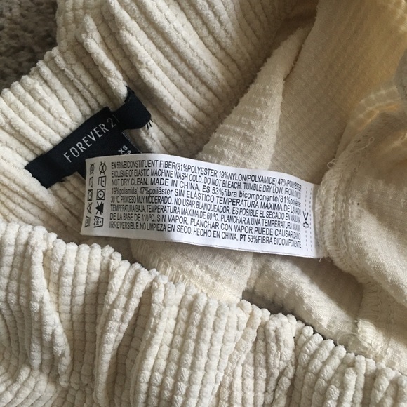 Forever 21 Vanilla Cargo Pants Size XS - Picture 6 of 9